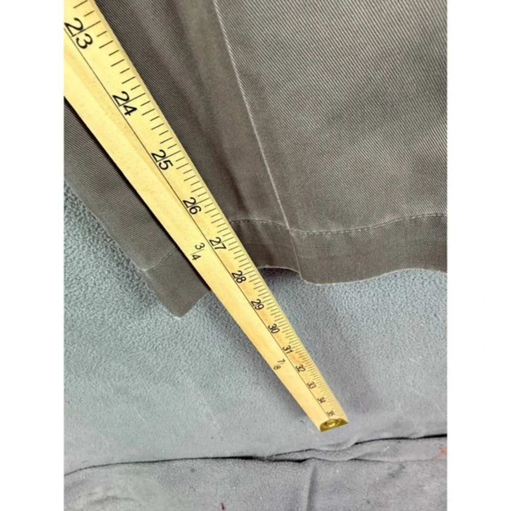 Brooks Brothers‎ Pants Mens 35x30 Green Flat Front Advantage Chino Clark Dress